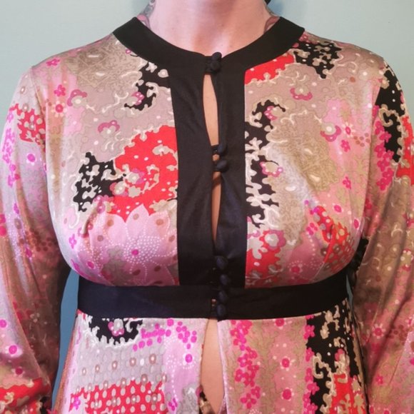 Vintage 1970s 2 Piece Sexy Dress Lingerie Small - Picture 3 of 11